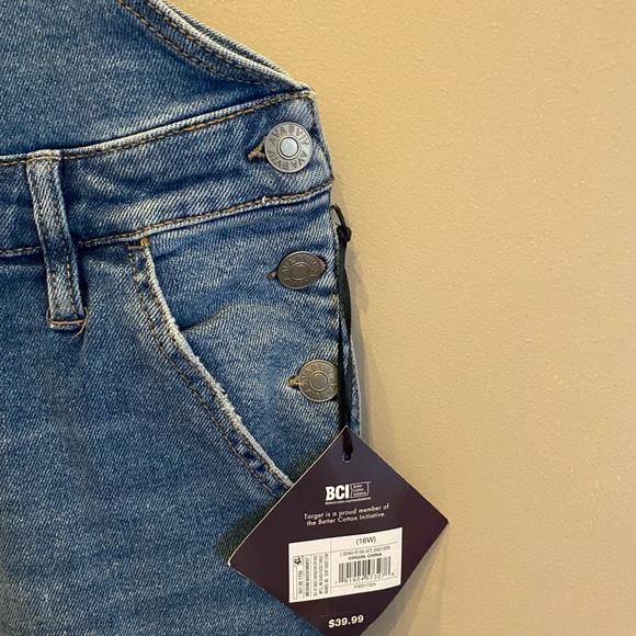 Plus Size Overalls Target 16 W - Picture 3 of 3